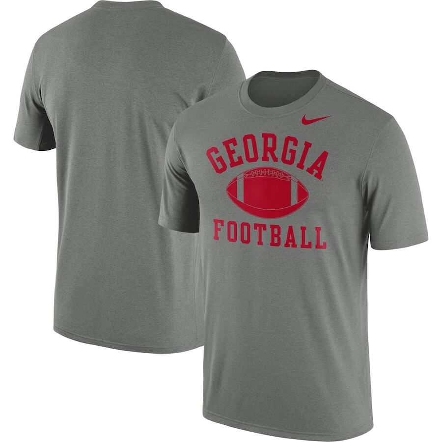 

Футболка с коротким рукавом Nike Georgia Bulldogs, серый