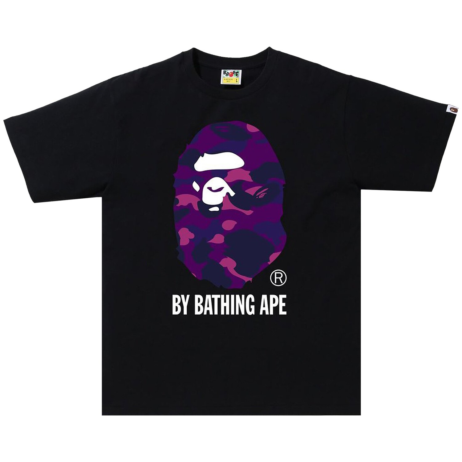 

Футболка BAPE Color Camo Черный/Фиолетовый
