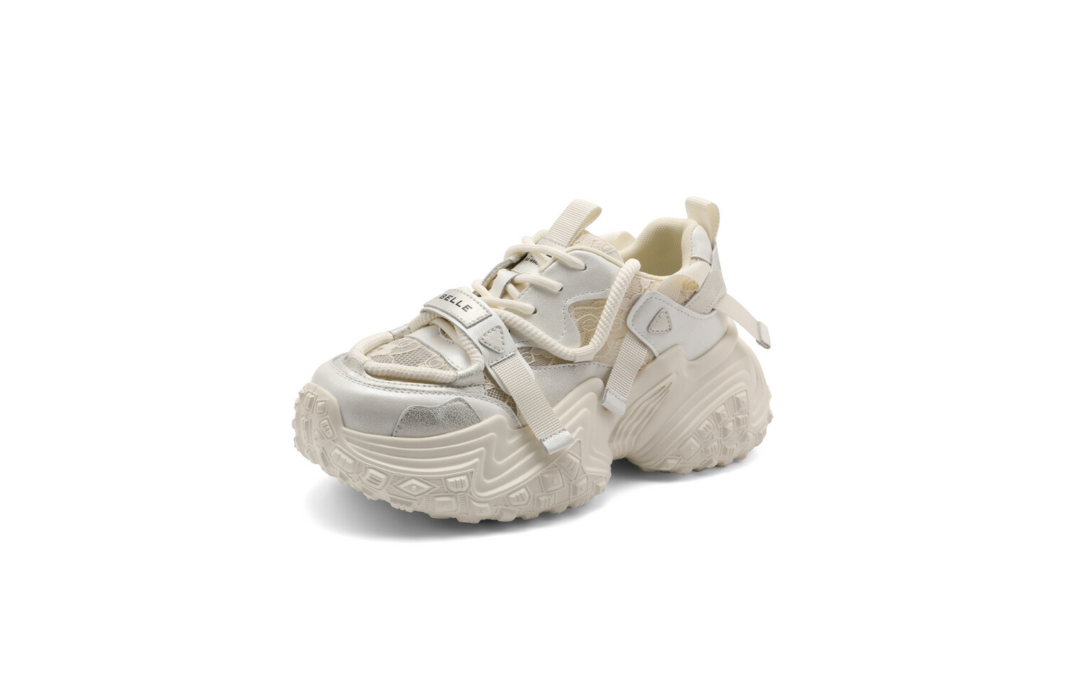 

Кроссовки BELLE Chunky Sneakers Women's Low-top, цвет Off-white