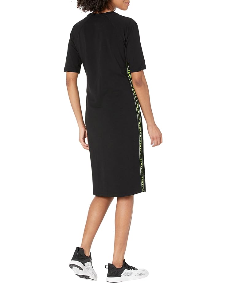 Платье DKNY Short Sleeve Bodycon Dress w/ Logo Taping, цвет Zest creative zest 3d динозавры 28486 арт artyk