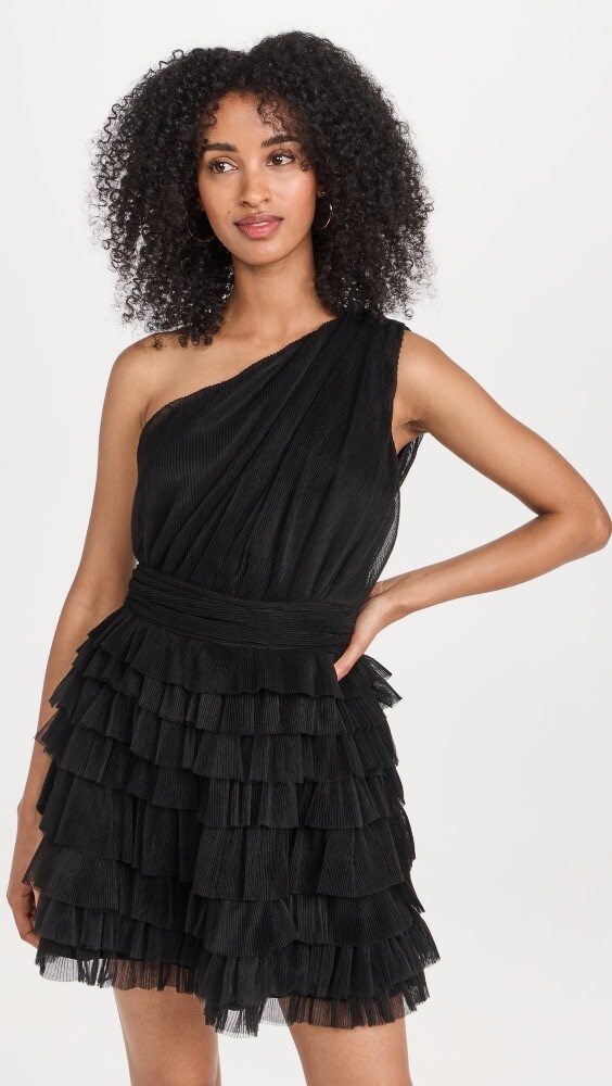

Платье мини endless rose Tiered Tulle, черный