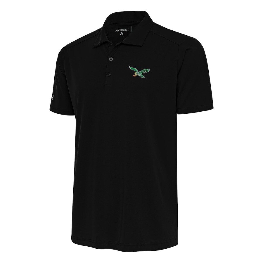 

Поло с коротким рукавом Antigua Philadelphia Eagles, черный