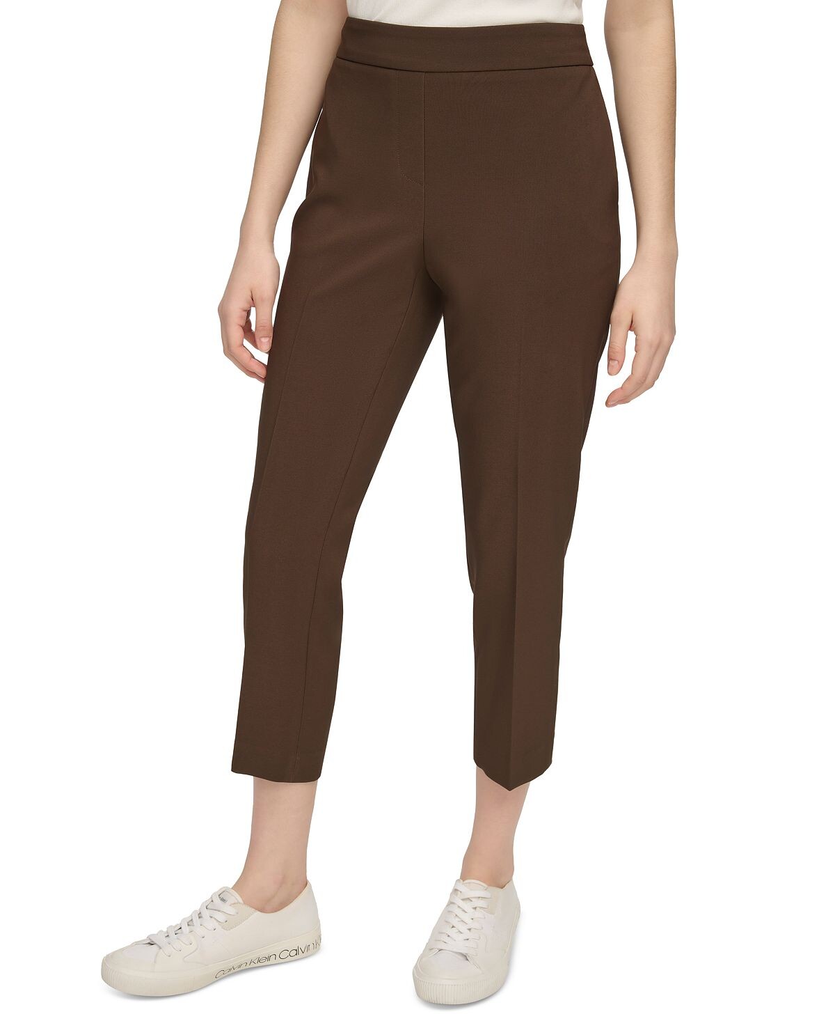 

Женские укороченные брюки с эластичной спинкой Calvin Klein