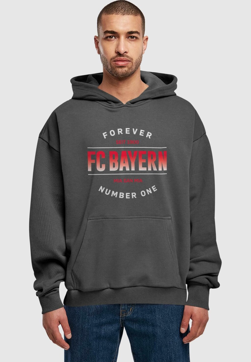 

Толстовка FOREVER NUMBER ONE ULTRA HEAVY FC Bayern München, цвет darkgrey