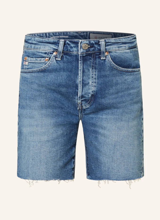 

Джинсовые шорты американские Ag Jeans, синий