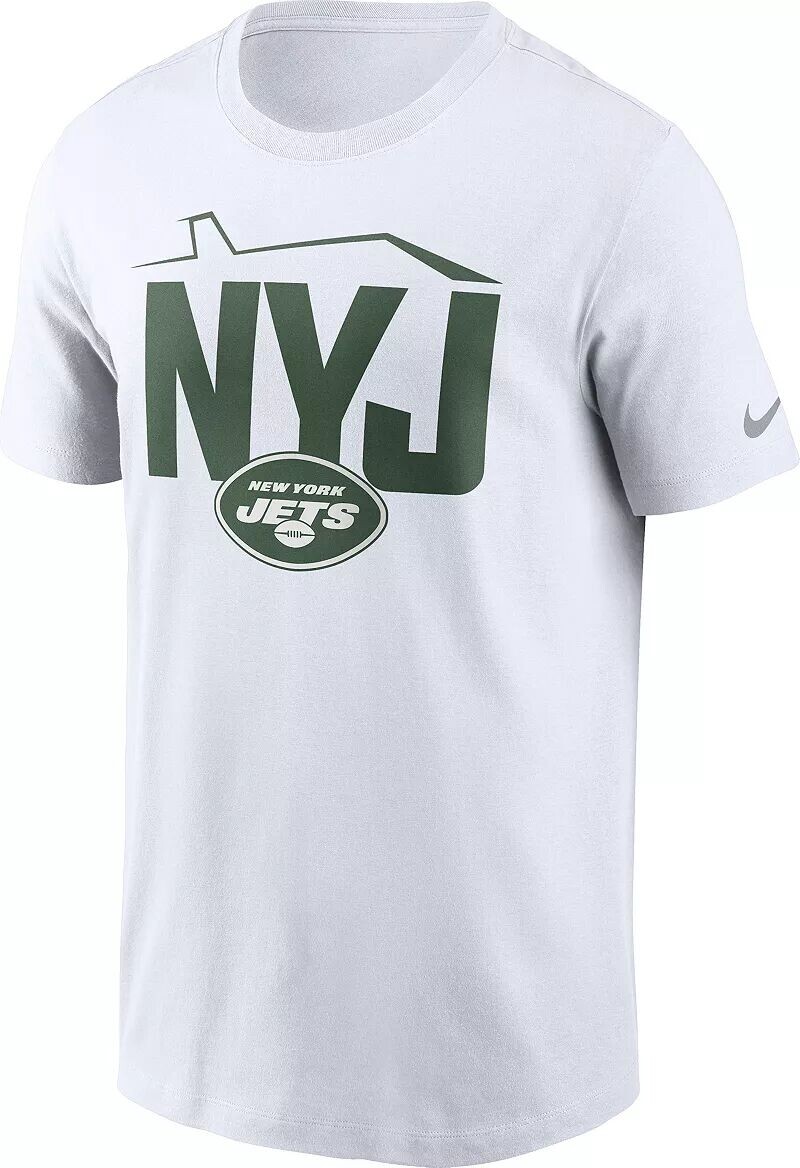 

Мужская белая футболка Nike New York Jets Local