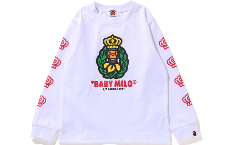 

Детская футболка A Bathing Ape, зеленый