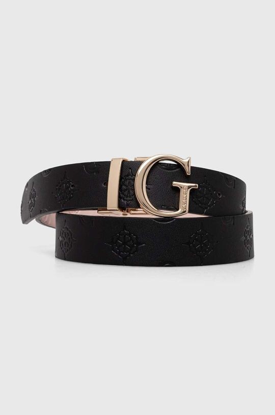 

Двусторонний ремень Guess, черный