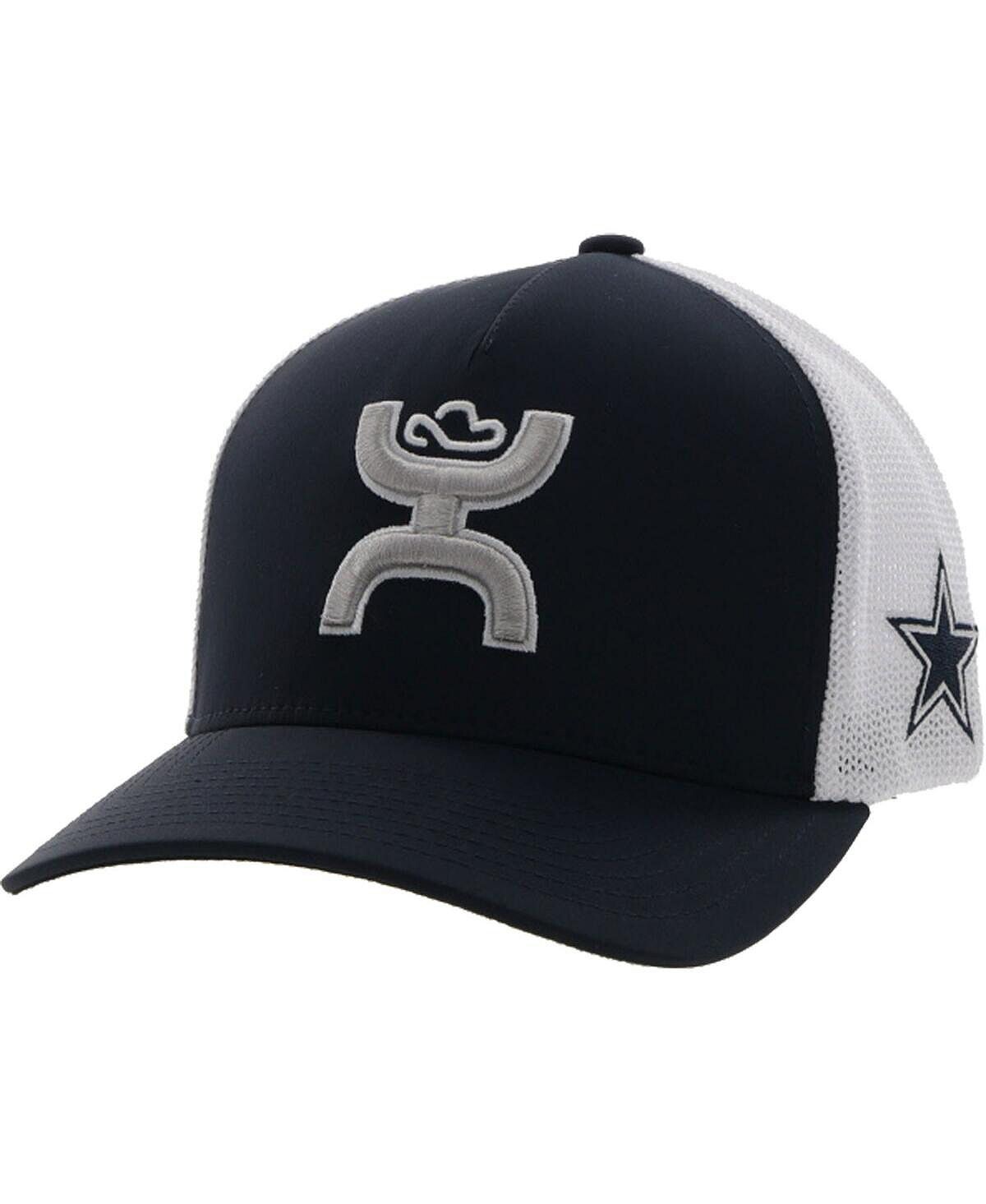 

Темно-синяя, белая шляпа Dallas Cowboys для мальчиков Youth Boys Flex Fit Hooey