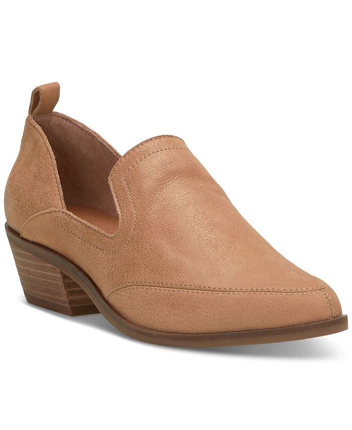 

Женские туфли Mallanzo с острым носком и вырезом Lucky Brand, цвет Tan Leather