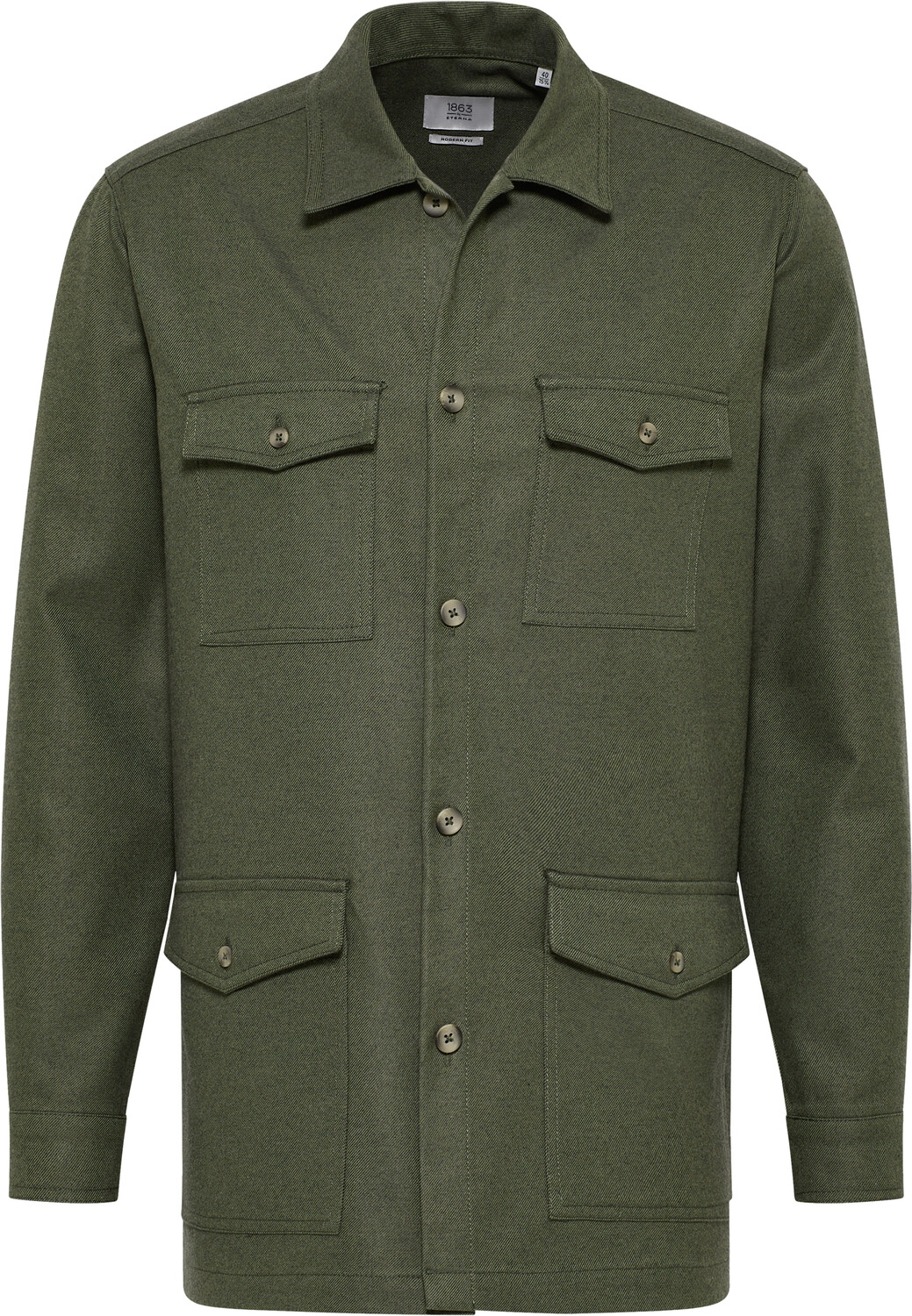 

Рубашка Eterna Shirt MODERN FIT, зеленый
