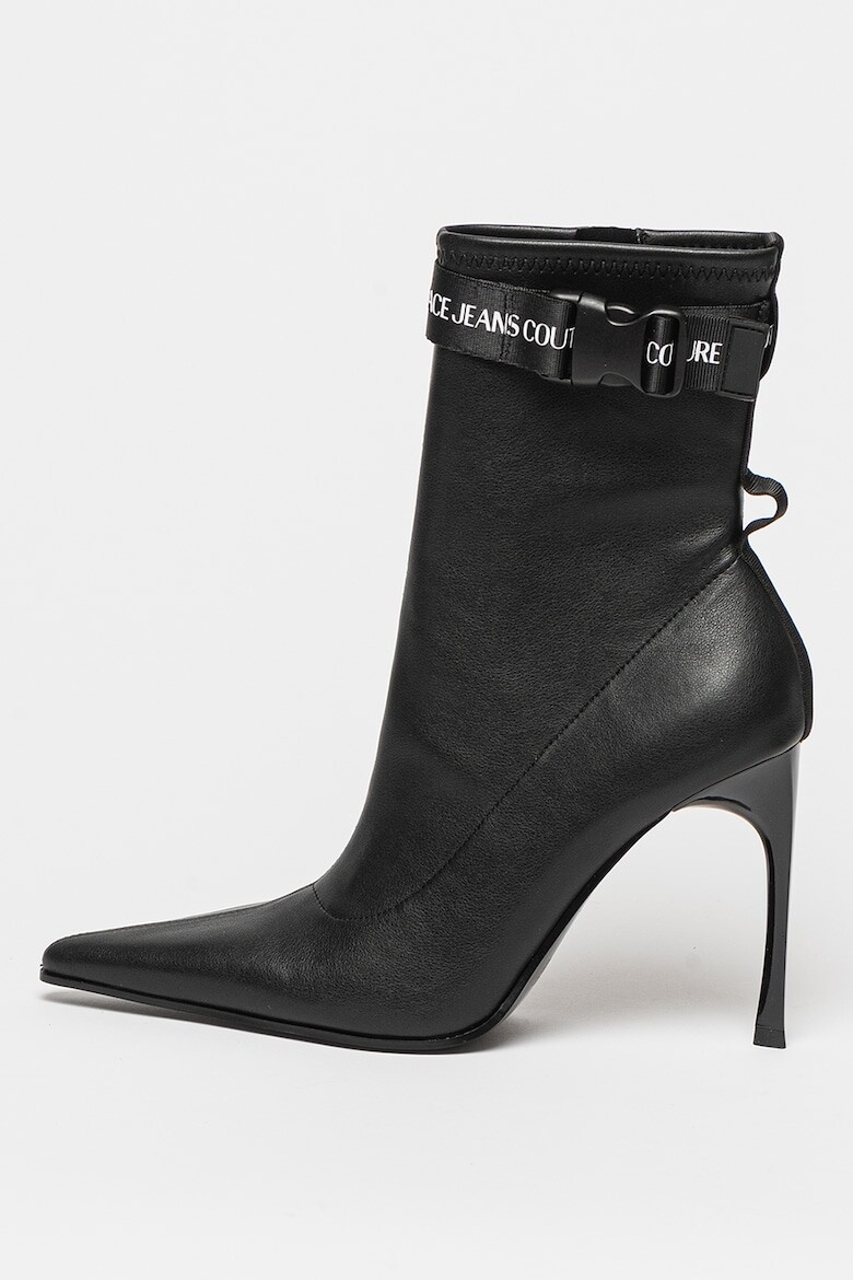 

Сапоги из экокожи Versace Jeans Couture, черный