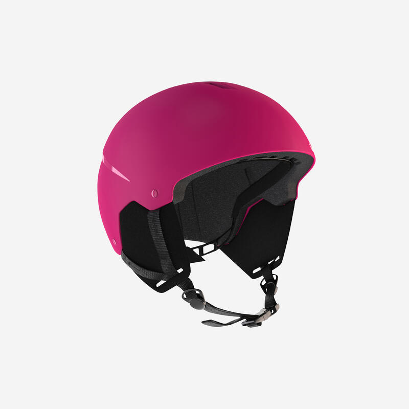 Лыжный шлем детский - H 100 розовый WEDZE, цвет rosa цена и фото