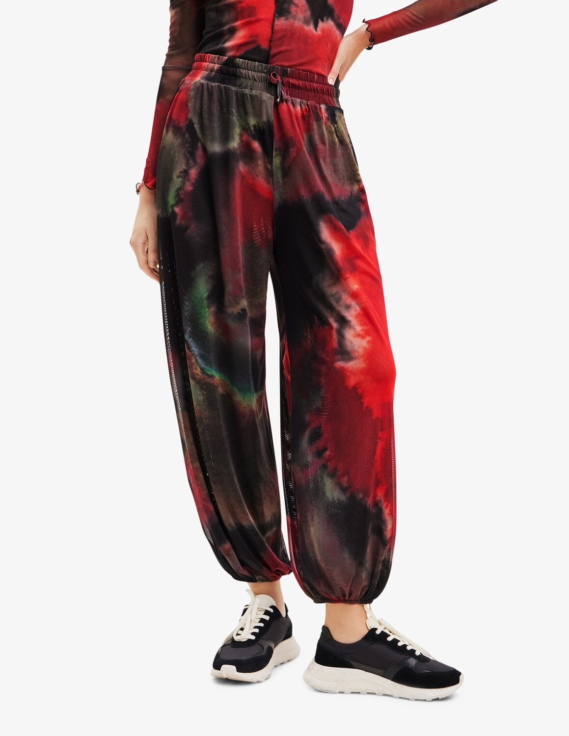 

Брюки Наиля Desigual, красный