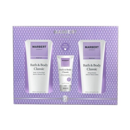

Классический набор Marbert Bath & Body из 3 предметов