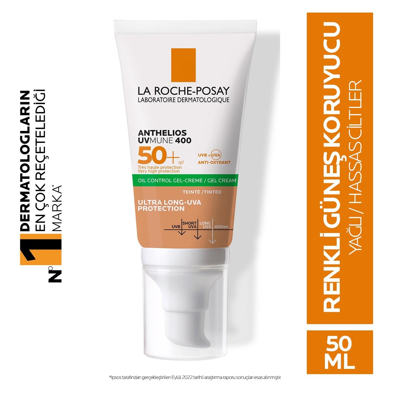 

La Roche-Posay Anthelios XL UVmune Oil Control Tinted 50 Factor Солнцезащитный крем 50 мл LA ROCHE POSAY