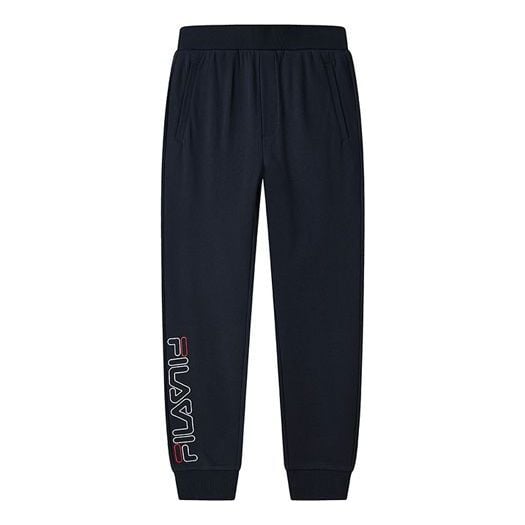 

Спортивные штаны FILA Casual Bundle Feet Knit Sports Long Pants Blue, синий