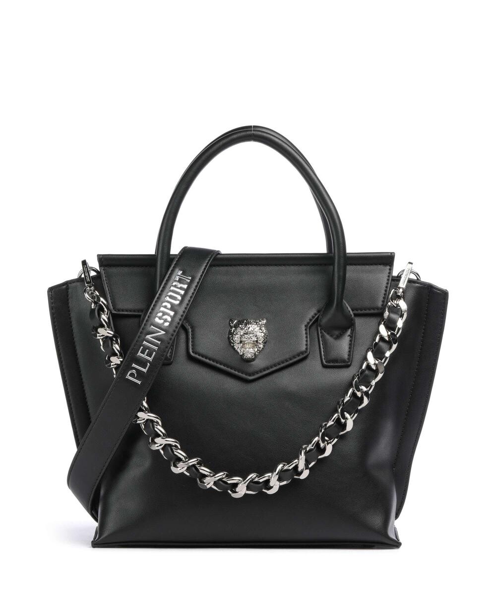 

Шоппер devon из искусственной кожи Plein Sport, черный