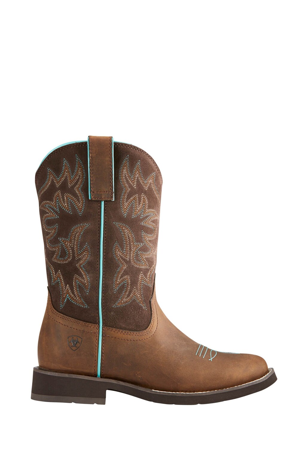 

Ботильоны и ботинки Delilah Brown с круглым носком Ariat, коричневый