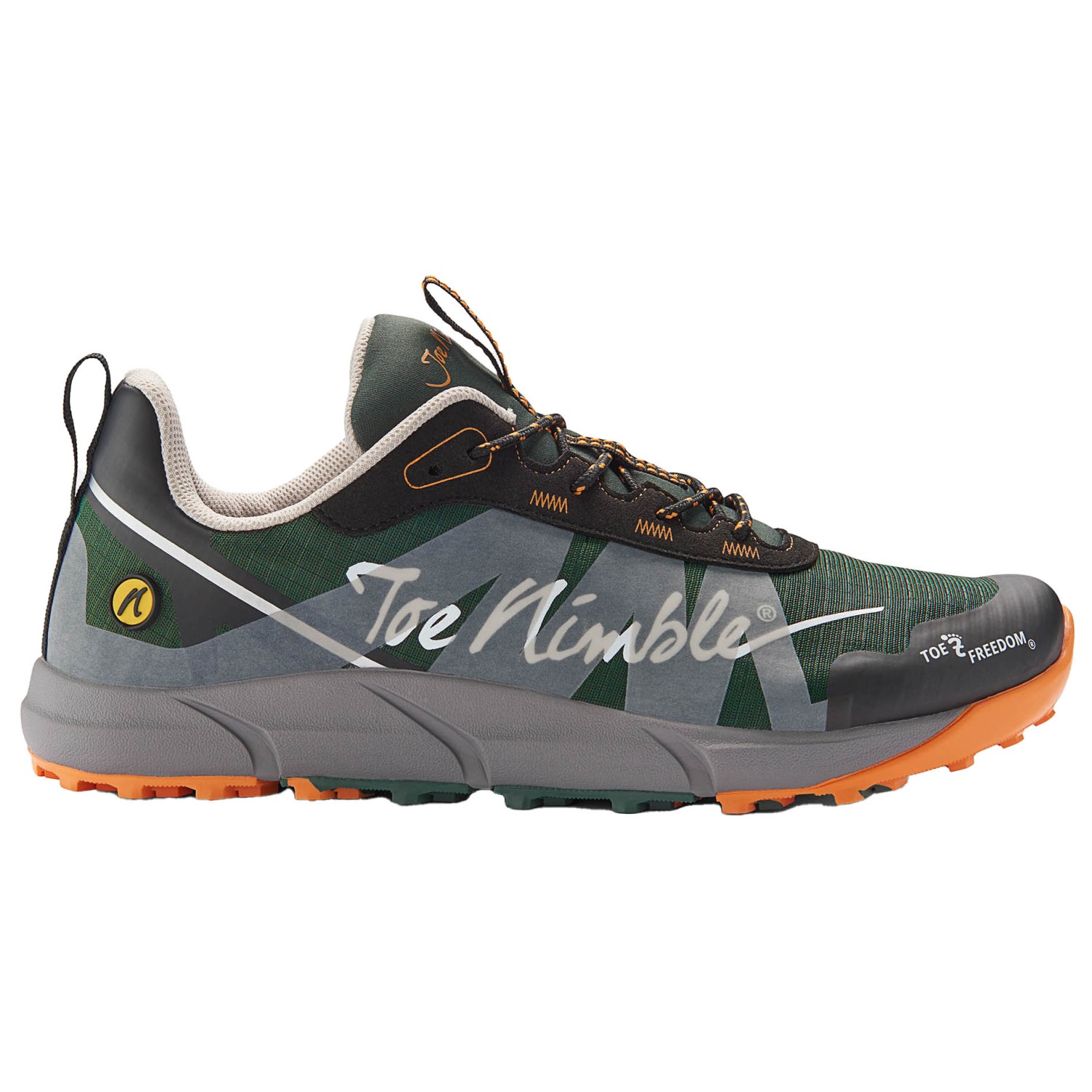 Кроссовки для бега по пересеченной местности Joe Nimble Trail Addict WR, цвет Foggy Green