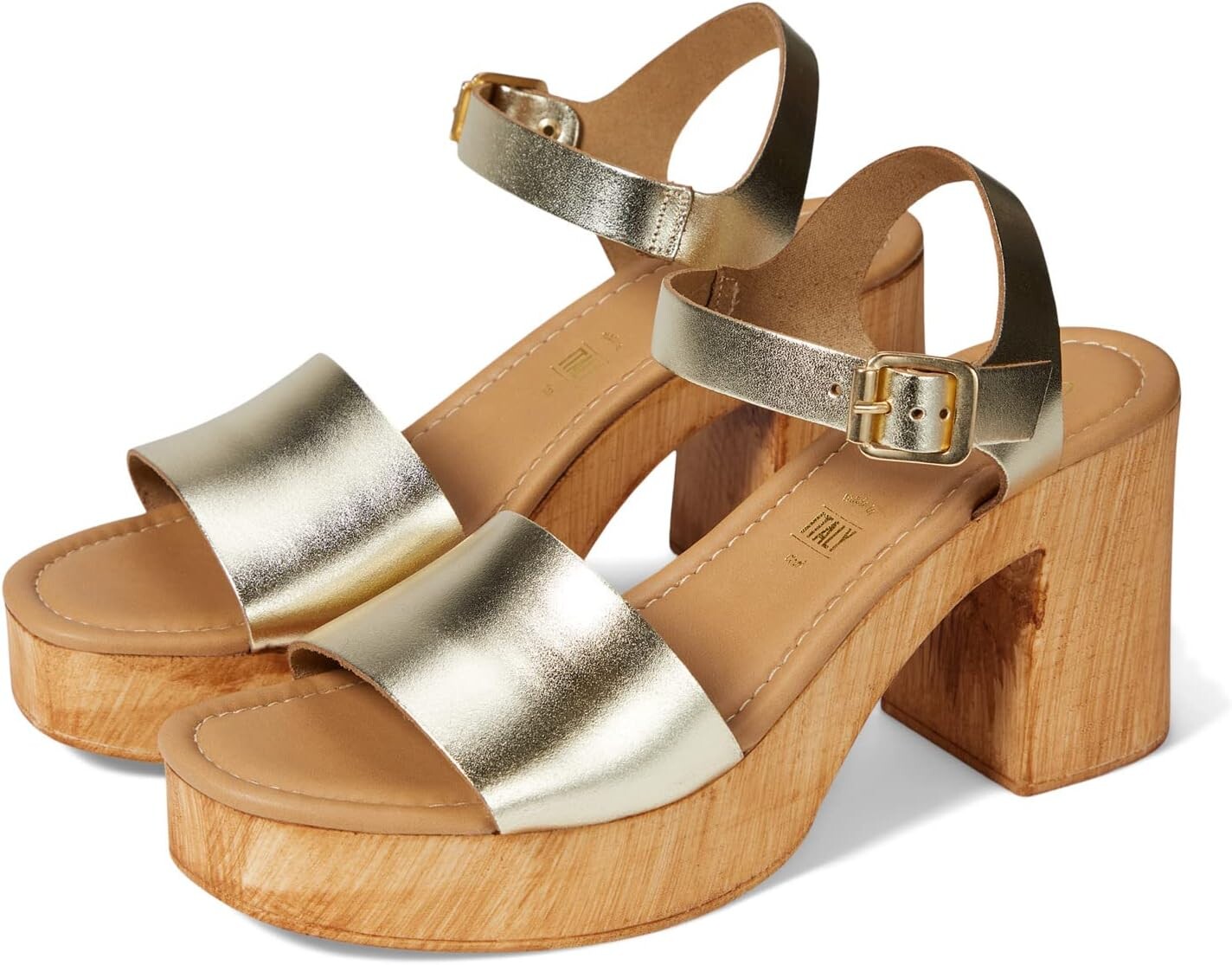 

Босоножки Manila Seychelles, цвет Light Gold Metallic Leather