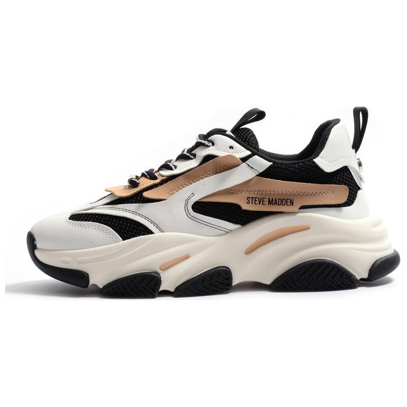 

Кроссовки STEVE MADDEN Chunky Sneakers Women's Low-top Black/Brown, черный/коричневый