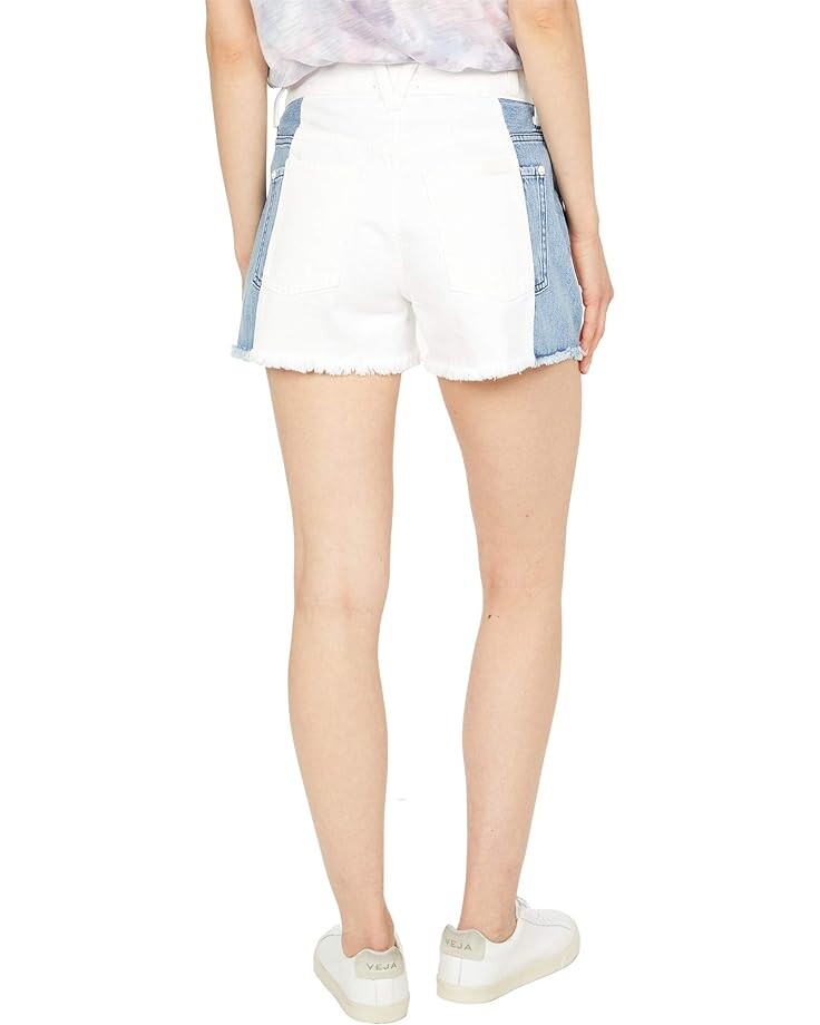 

Шорты 7 For All Mankind Monroe Cutoffs in Clean White Rigid/Haven, цвет Clean White Rigid/Haven