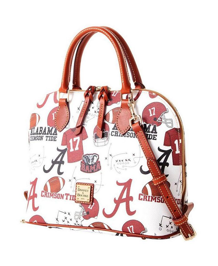 

Женская сумка-портфель Alabama Crimson Tide Game Day на молнии Dooney & Bourke, красный