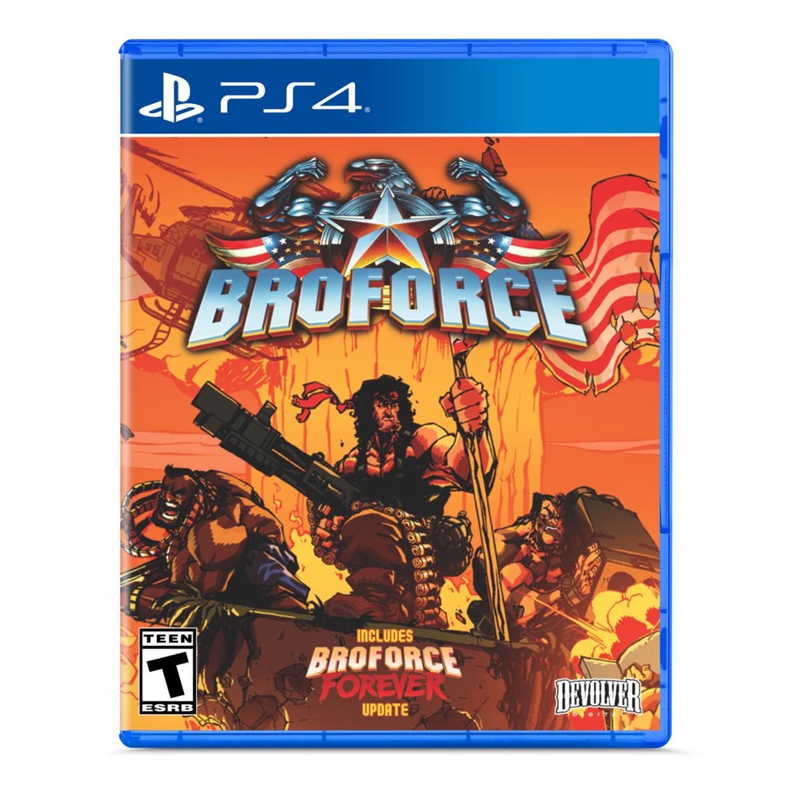 видеоигра aew fight forever playstation 4 Видеоигра Broforce - PlayStation 4