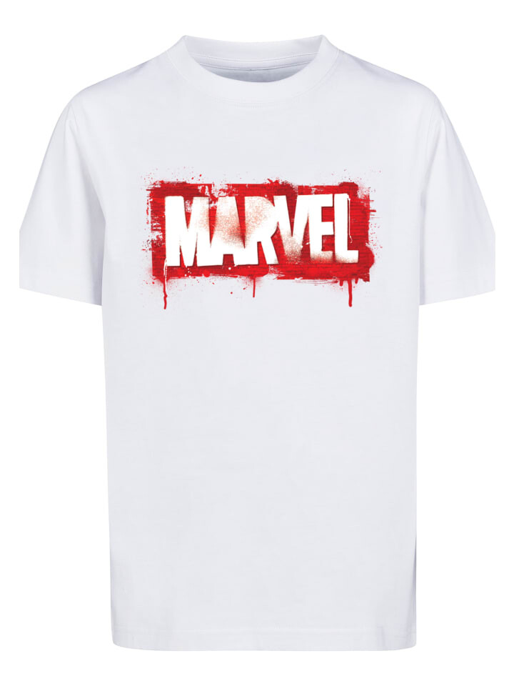 

Футболка F4NT4STIC Marvel Spray Logo, белый