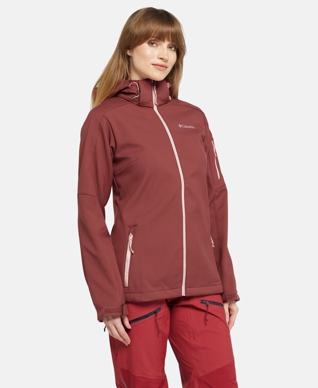 

Куртка из софтшелла Columbia, бордо