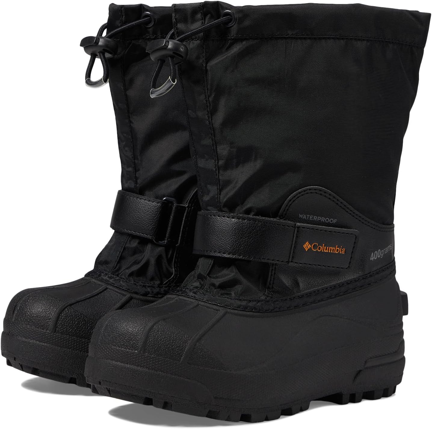 Зимние ботинки Powderbug Forty Columbia, цвет Black/Orange Blast