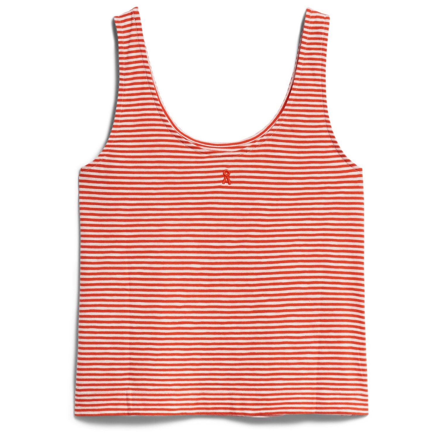 

Топ Armedangels Women's Minaami Lita, цвет Poppy Red/Oatmilk