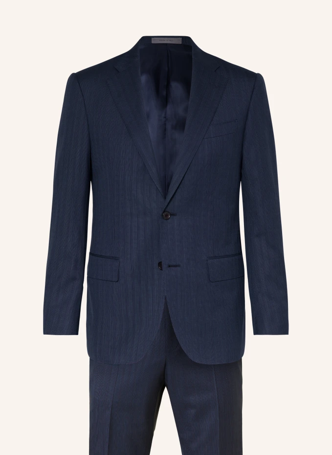 

Костюм очень узкого кроя Corneliani, синий