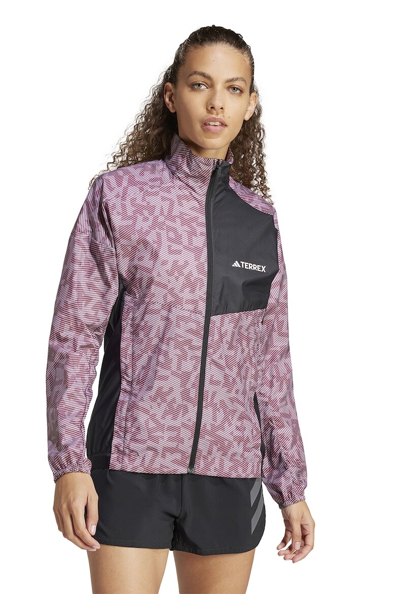 

Водонепроницаемая куртка для бега Trail Wind Adidas Performance, черный