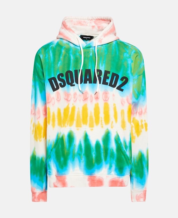 

Худи с капюшоном Dsquared2, черный