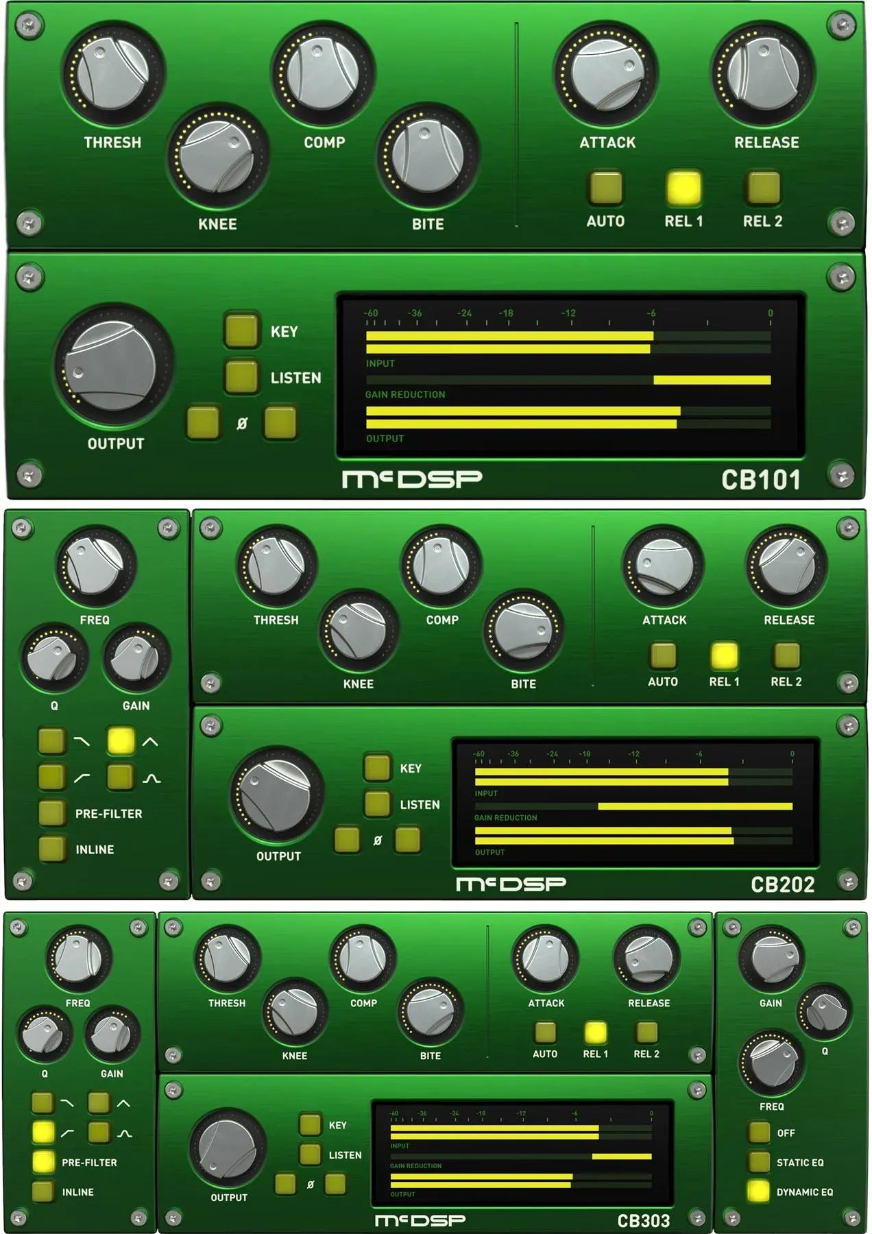 

Плагин McDSP CompressorBank HD v7