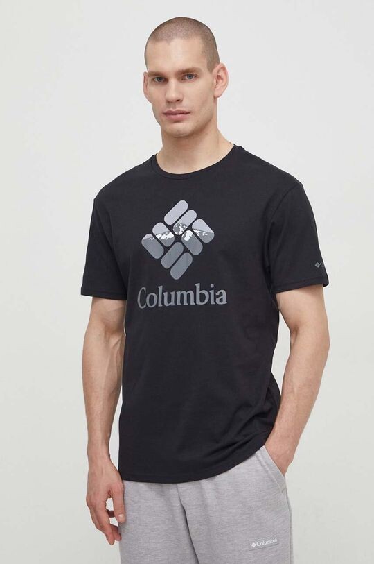 

Хлопковая футболка Rapid Ridge Columbia, черный