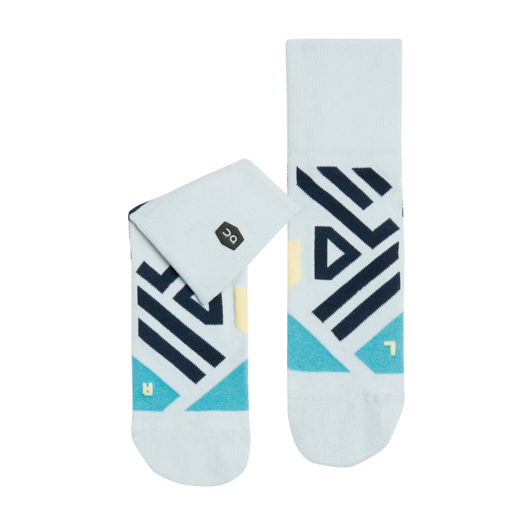 

Носки для бега On Women's Performance Mid Sock, цвет Hail/Wash