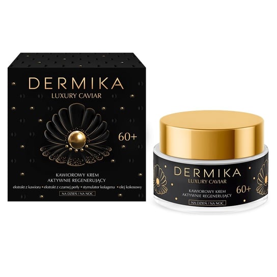 

Укрепляющий крем с икрой 60+ день/ночь, 50 мл Dermika Luxury Caviar