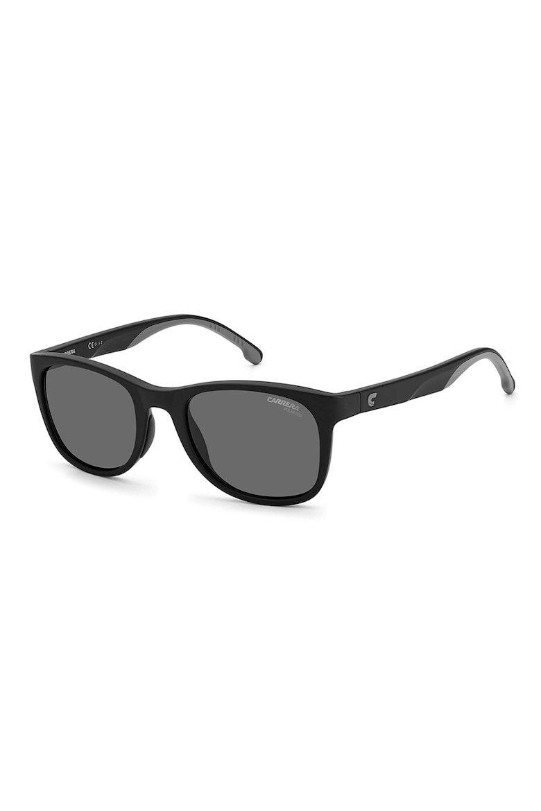 Квадратные поляризационные солнцезащитные очки Carrera, черный солнцезащитные очки carrera квадратные оправа пластик поляризационные с защитой от уф для мужчин черный
