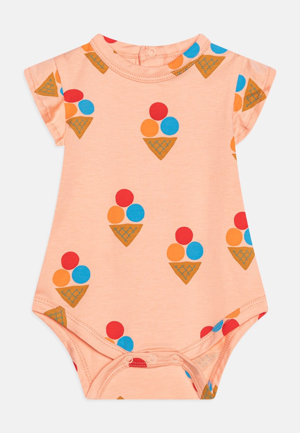 

Боди ICE CREAM UNISEX TINYCOTTONS, цвет papaya