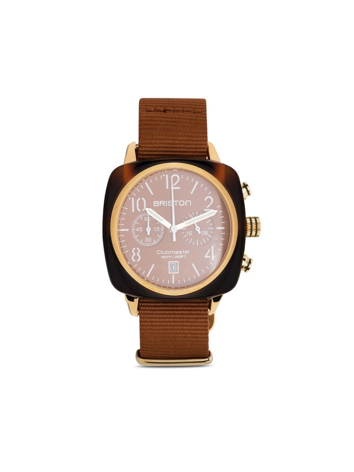 

Наручные часы Clubmaster Classic 40 мм Briston Watches, коричневый