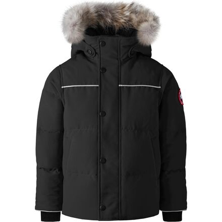 Парка «Снежная сова» — для мальчиков младшего возраста Canada Goose, черный мужская куртка парка canada goose emory