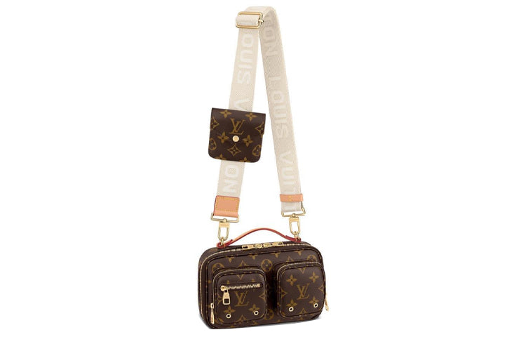 

Сумка мужская Louis Vuitton Utility Crossbody Bag, коричневый