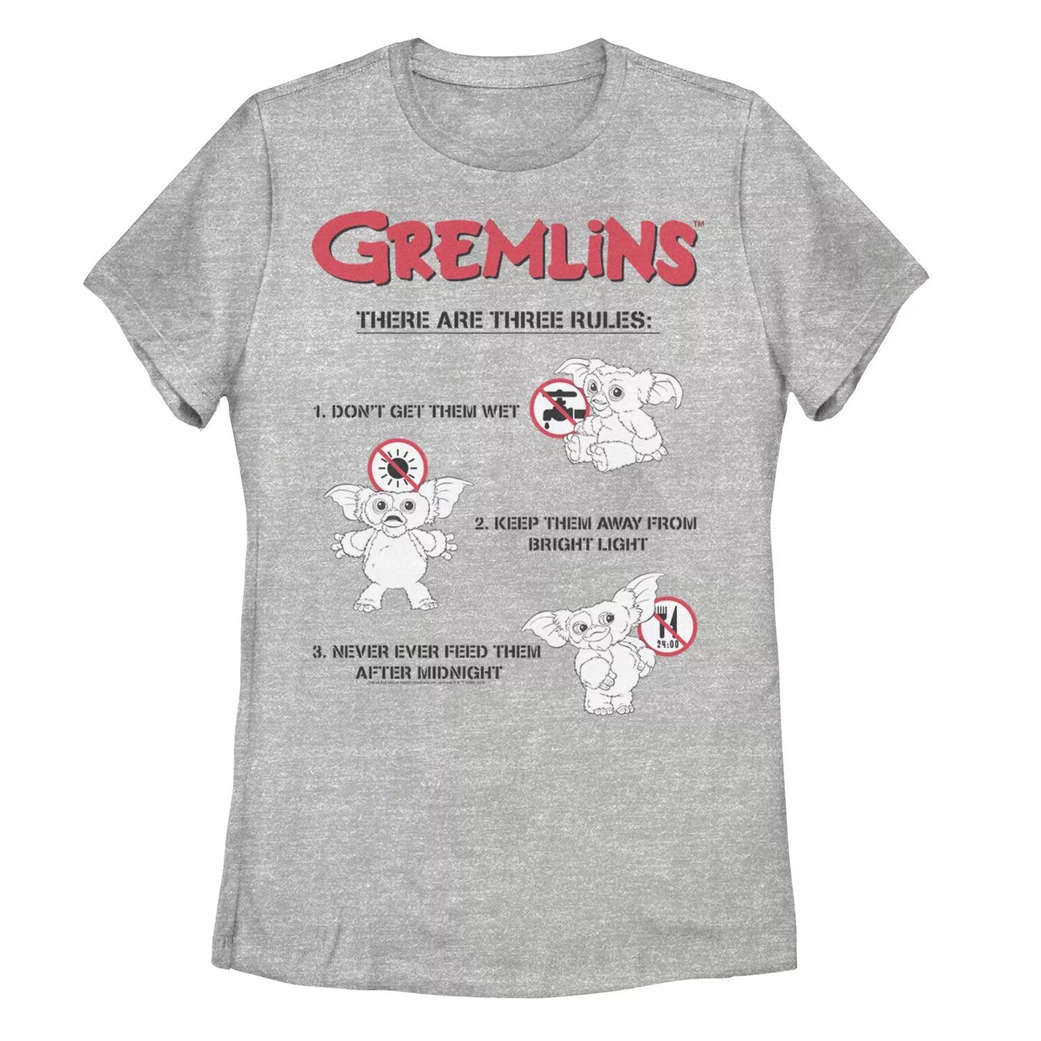 

Футболка Juniors Gremlins «Есть три правила» Licensed Character