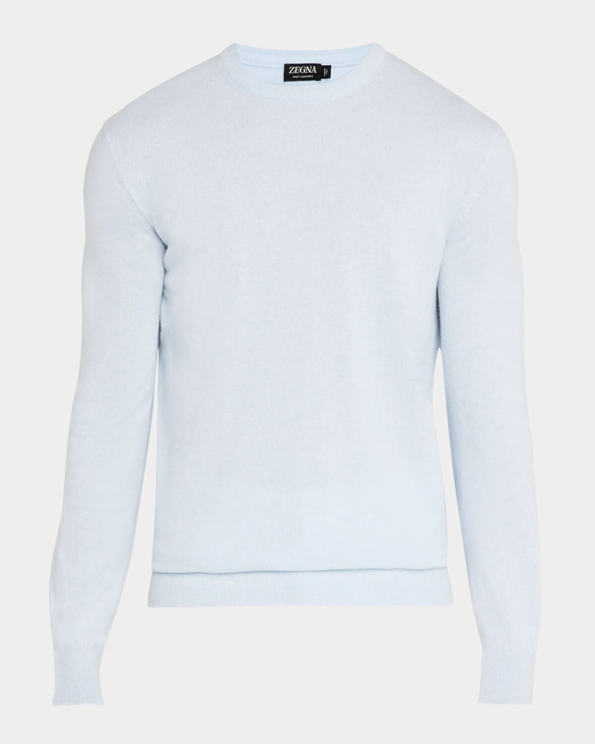 

Мужской кашемировый свитер с круглым вырезом Oasi Zegna, цвет Br Blu Sld
