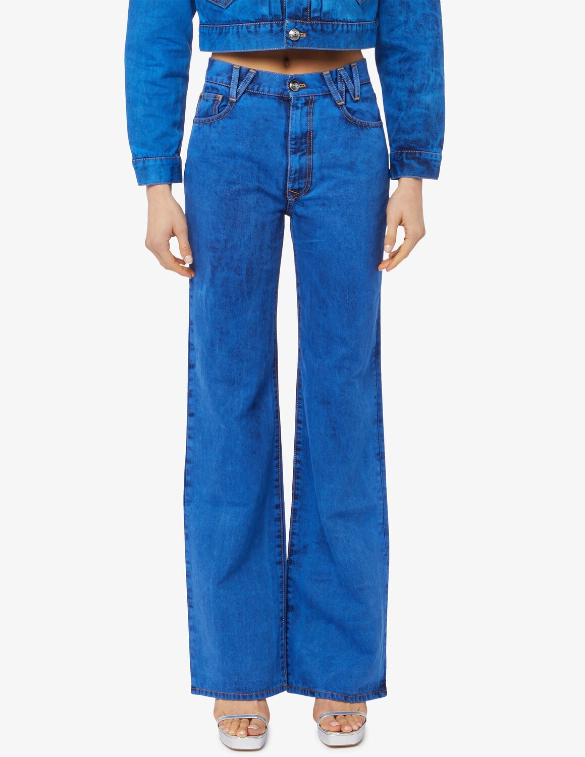 

Джинсы Ray 5 с карманами Vivienne Westwood, синий