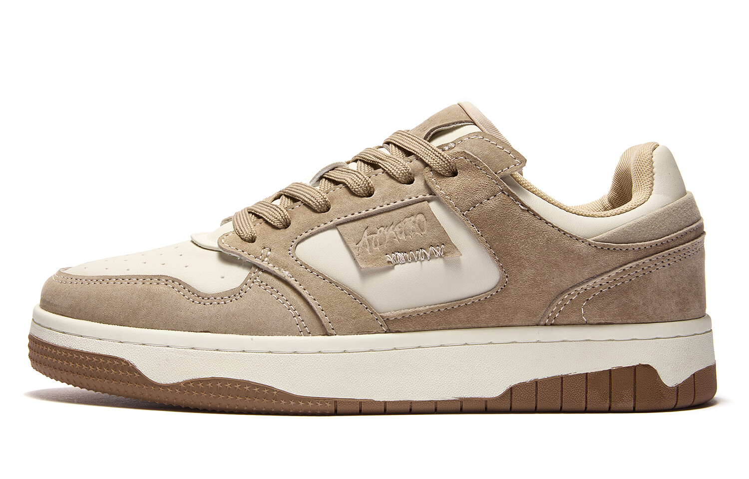 

Кроссовки ALPINE PRO Skateboarding Shoes Unisex Low-top, черный/белый
