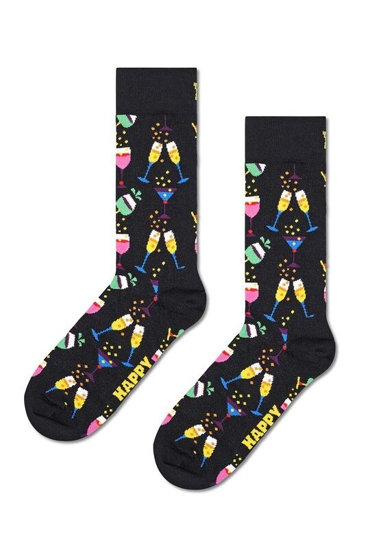 

Приветственные носки Happy Socks, черный